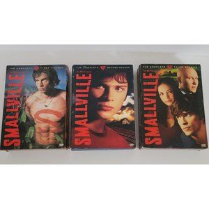 SMALLVILLE Complete Seasons 1-3 Lot (DVD)